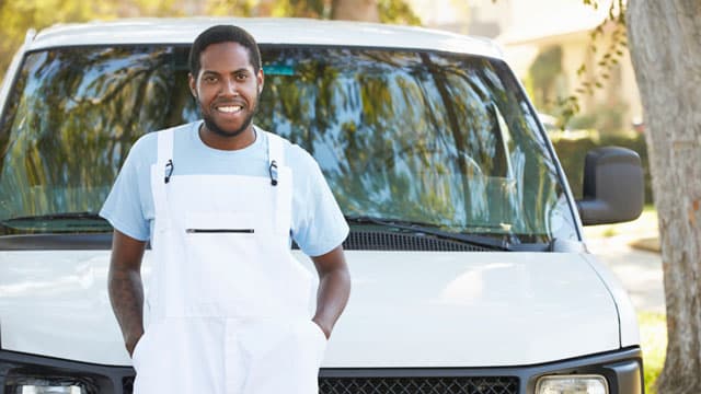 Mauritius van delivery driver